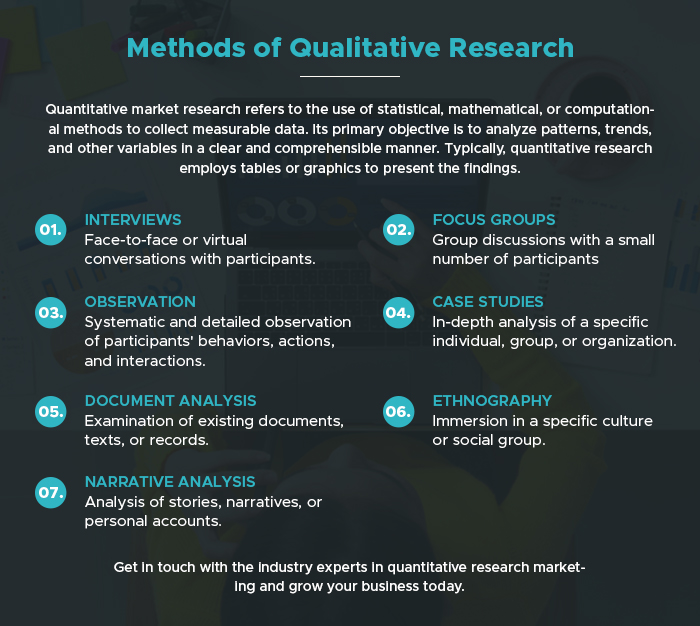 what is the importance of quantitative research in the environment