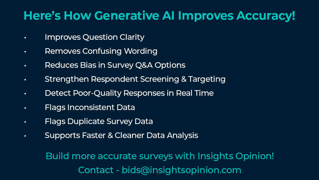 How AI Improves Survey Accuracy And Data Collection?