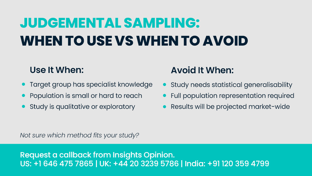 Judgmental Sampling: Definition, Examples and Advantages